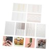 Baluue 16sheets Nail Decals Manicure Stickers for Stunning Nail Art
