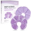 NEWGO Breast Ice Pack 2 Pack Gel Ice Pack for