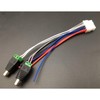 Aokus 1pc Power Input Speaker Wire Harness 10 Pin Plug