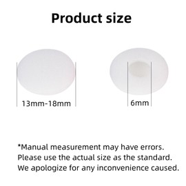 SNHTLS 12 Pcs Black Soft Foam Earbuds Cushions Foam Earbud Earpad Ear Bud Pad Replacement Sponge Covers Compatible with 13-18mm Earpiece Headphone,Two Way Radio Walkie Talkie Earpiece(White)