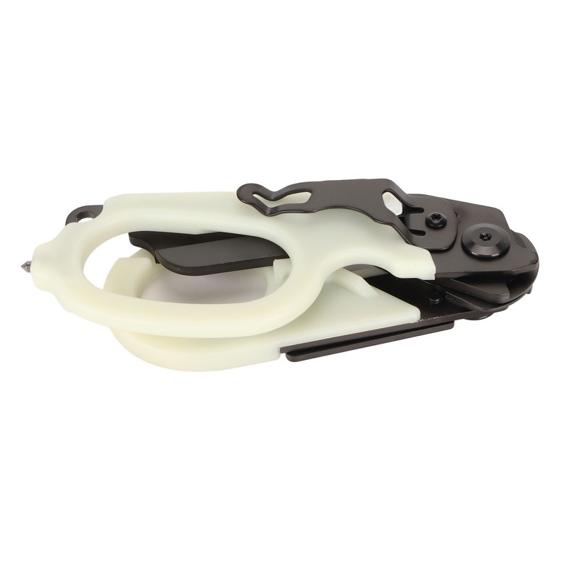Emergency Response Shears with Glass Breaker Stainless Steel Plastic Luminous