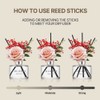 COCODOR Rose Flower Reed Diffuser/Pure Cotton/6.7oz(200ml)/1 Pack/Reed Diffuser, Reed Diffuser