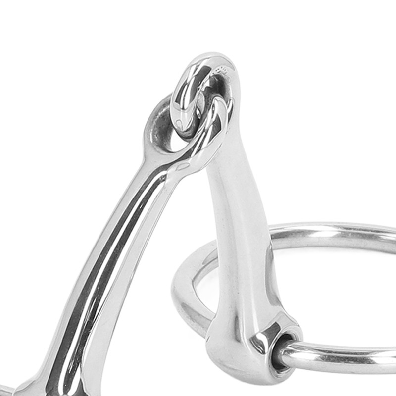Horse Mouth Bit Stainless Steel Loose Ring Horse Snaffle Bit