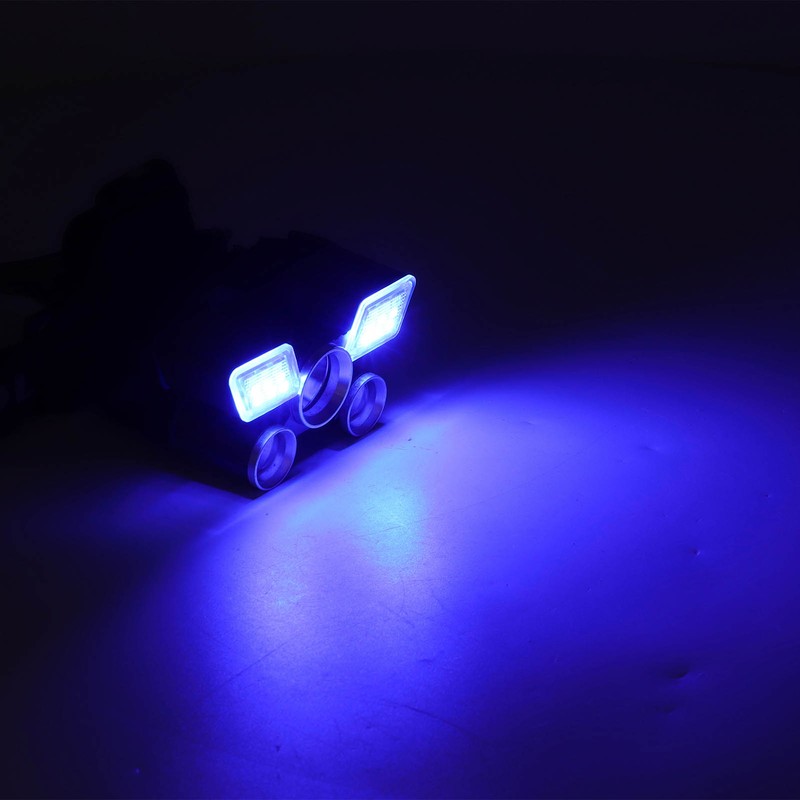 Rechargeable Headlamp 9 Levels L2 Bead Long Range Headlight Outdoor