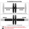 Bnlei Abdominal Roller with Mat, Abdominal Trainer, Abdominal Trainer for