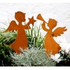 LB H&F Lilienburg Christmas Decoration Rust Metal Weatherproof