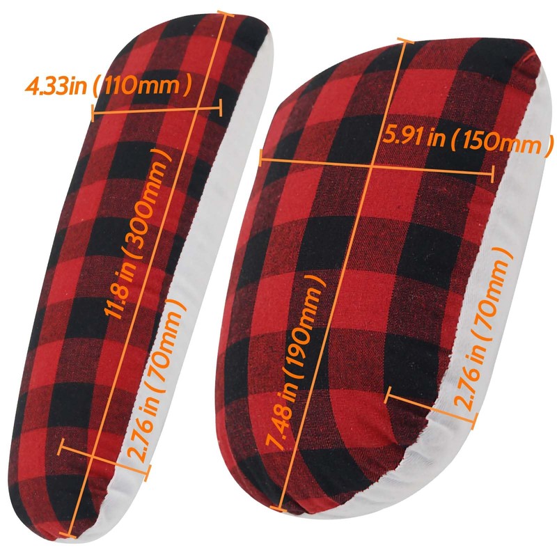 Rhinenet 2PCS Ironing Pad Rotator Cuff Ironing Pad Sewing Needle