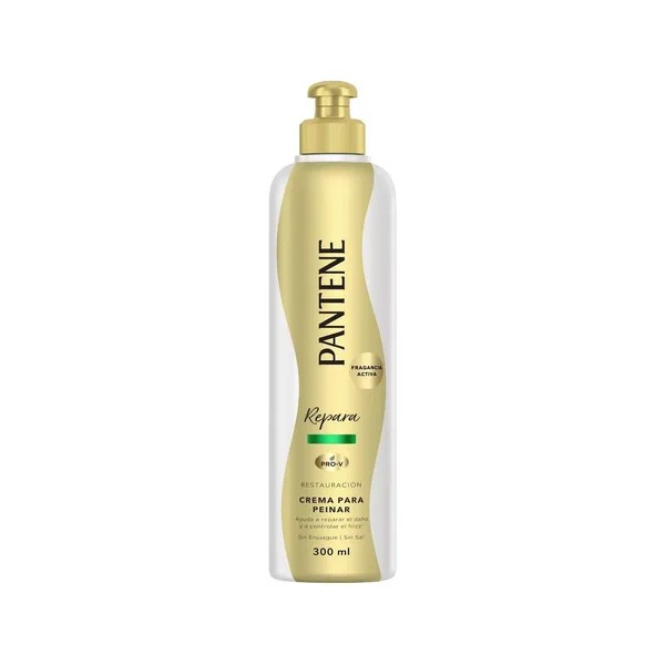 Crema para Peinar Pantene Restauración Controla el Frizz 300ml