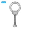 PATIKIL M6 x 30mm Lifting Shoulder Eye Bolts Set of