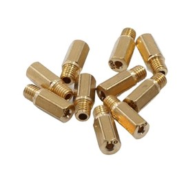 Nozzle Main Nozzle Set, 10 Pieces M5 5 mm, Size 85-105 Compatible with OKO Koso Stage6 Keihin PWK Carburettor Scooter Moped Vespa Universal