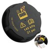 Radiator Expansion Water Tank Cap Coolant Reservoir Cap Replacement,Radiator Caps,Premium