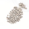 Vlasy 100Pcs Nano Ring Beads Silicone Lined Beads for Nano