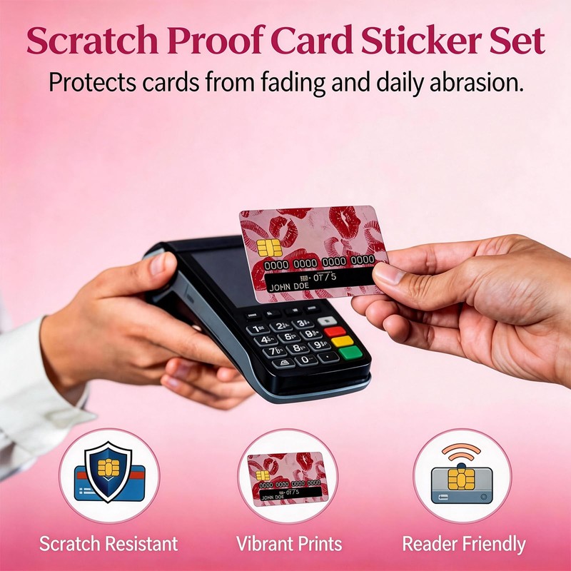 4 PCS Credit Card Skin, Credit Card Skins Debit Card