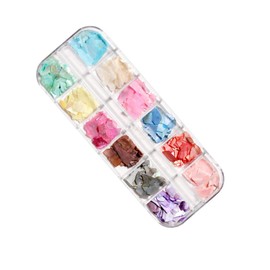 Minkissy 1set Shell Nail Art Stickers Manicure Decals for Women Girls Easy to Apply Creative Nail Patches for Unique Designs for Parties Home Decor