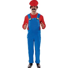 Super Plumber Plus Size Costume 2XL