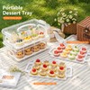 YFEEN Cupcake Carrier with Lid and Handle 24 Hole with