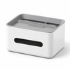 Multifunctional Tissue Box Holder – Plastic Desk Organizer with Remote