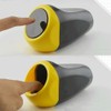 Lifreer 2PCS Auto Car Trash Rubbish Can Mini Dust Bin