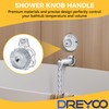 Dreyoo Compatible with MXT11 Temperature and Volume Handles Compatible with