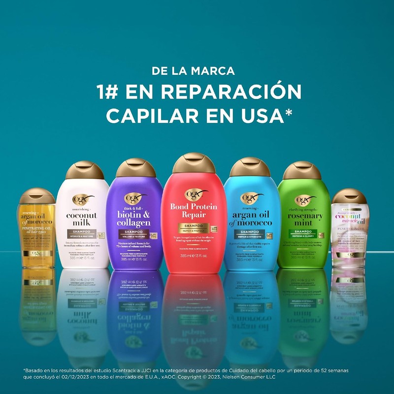 OGX, Tratamiento Extra Fuerte de Tea Tree y Menta, 4