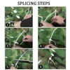Camo Netting, Bulk Roll Camouflage Netting German Flecktarn 5 X