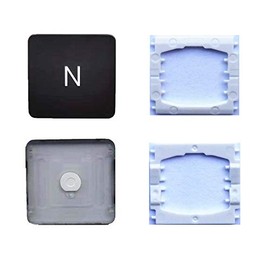 Replacement Individual N Key Cap and Hinges are Applicable for MacBook Pro A1706 A1707 A1708 Keyboard to Replace The N Key Cap and Hinge