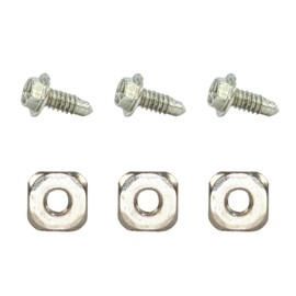 Haüs Parts 279393 Dryer Terminal Block Screw Kit – Compatible with Whirlpool, Kenmore, Maytag & Dryers – Replacement for AP3020386, 279393D, PS334188, 279393VP, Dryer Cord Screws 1-Pack (3 Pieces)