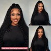 Zormsert 13x6 Deep Wave Lace Front Wigs Human Hair for
