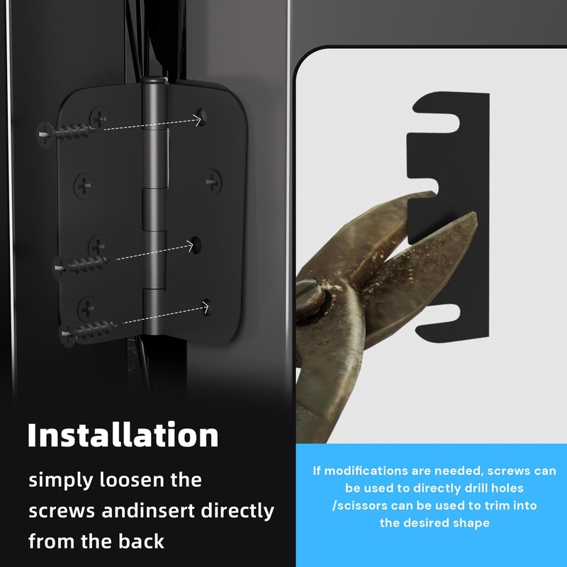 Door Hinge Shims, Filling Gaps in Interior Doors Adjusting The