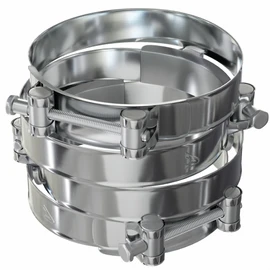 4 Pack - 51mm > 55mm Stainless Steel T-Bolt Hose Clamps Turbo Intake Intercooler Clips