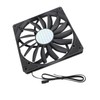140mm 4 Pin PWM Case Fan Ultra Thin 15mm 1100RPM