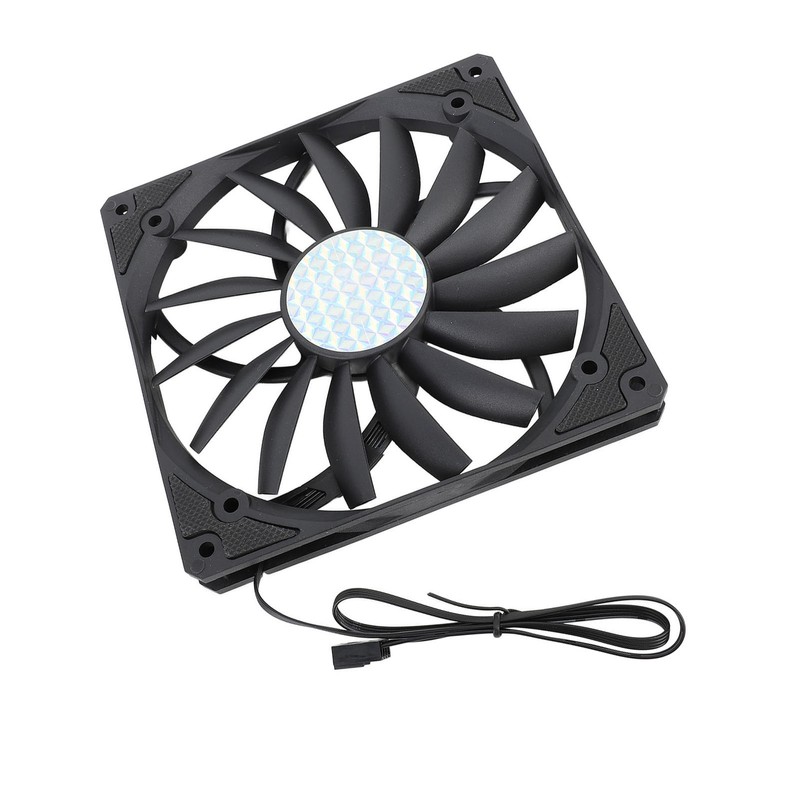 140mm 4 Pin PWM Case Fan Ultra Thin 15mm 1100RPM