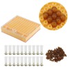 Queen Bee Rearing Box Cage Plastic Breeding Cell Cup Kit
