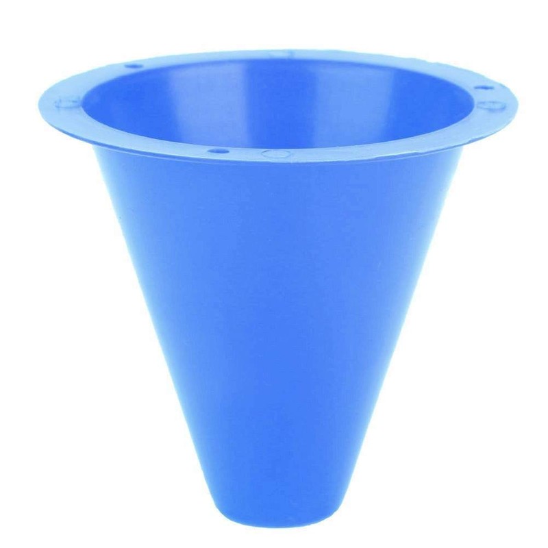 Broco 10pcs Soccer Training Cone Football Barriers Plastic Marker Holder