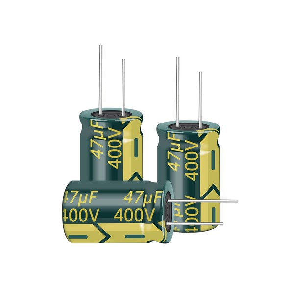 PENGLIN 10pcs Electrolytic Capacitors Aluminum Electrolytic Capacitors 400V 47UF 105℃