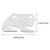 COHEALI 2Pcs Universal Wood Bed Rail Hook Plates Bed Frame