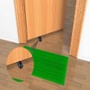 Rubber Doorstopper Wedge Suitable for All Floors Non-Scratching and Anti-Slip
