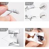 MOVVIYE Magnetic Eyelashes, Magnetic Eyelashes with Applicator, 2025 New Reusable