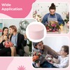 Round Floral Foam Present Box, Pink Floral Present Box with