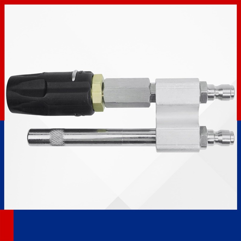 Adjustable Downstream M5 Twist Nozzle 2-in-1 High Pressure Washer Long