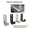 Aufuga Wall Hooks Coat Hook Robe Hanging Robe & Towel