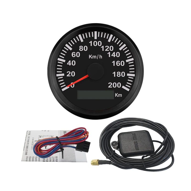 ELING Guaranteed Waterproof GPS Speedometer Odometer Auto Gauge 200KM/H Car