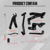 cooideamoto Forward Controls Pegs Kit Complete Levers Linkage Fit For
