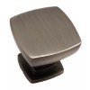 LIBERTY Webber Heirloom Silver 1-1/8 Square Cabinet Knob P29542-904-C 25FREESHIP