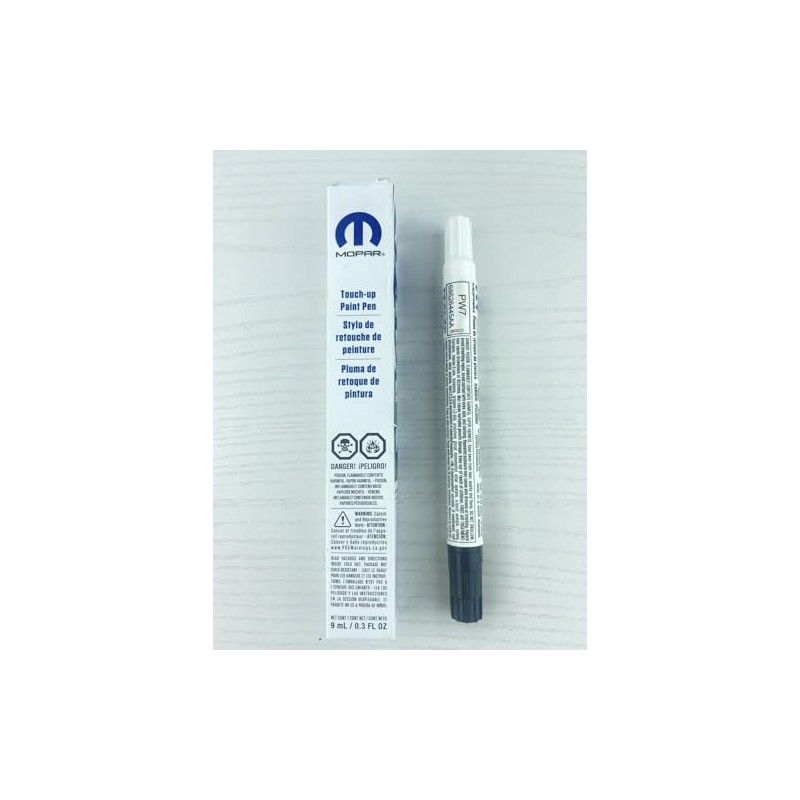 Mopar 68626445AA PW7 Bright White Touch Up Paint Pen