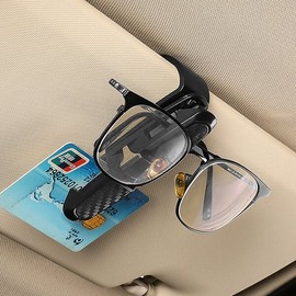 Dual car sunglasses clip holder with 360-degree rotation / 차량용 듀얼 선글라스 안경 클립 거치대 360도 회전
