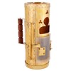 Brass Lantern with Horn Door