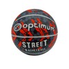 Optimum Street Basketball Black/Orange Size 7