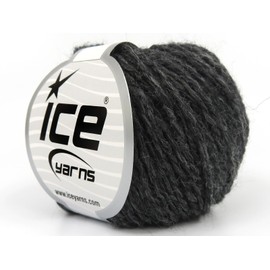 Anthracite Royal Wool - Wool and Polyamide (Nylon) Blend Yarn, Worsted Weight 109 Yards (100 Meters) 1.75 Ounces (50 Grams)