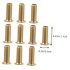 GLEAVI 10pcs Compression Fitting Ferrules Oil Lines Inserts Oil Pipe